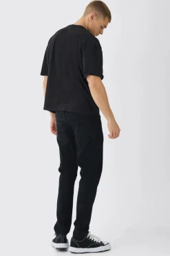 Oversized Boxy Homme Magazine Graphic T-Shirt | BoohooMAN UK