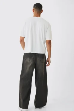 Oversized Boxy Homme Magazine Graphic T-Shirt | BoohooMAN UK