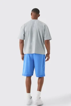 Oversized Boxy Homme Print T-shirt | BoohooMAN UK