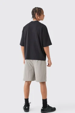 Oversized Boxy Homme Star T-shirt | BoohooMAN UK