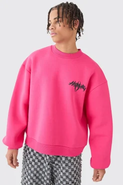 Oversized Boxy Homme Sweatshirt | BoohooMAN UK