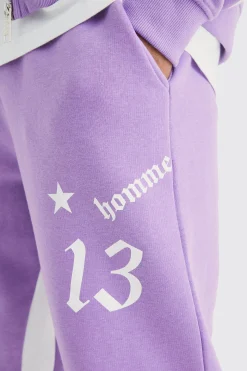 Oversized Boxy Hooded Gusset Tracksuit | BoohooMAN UK