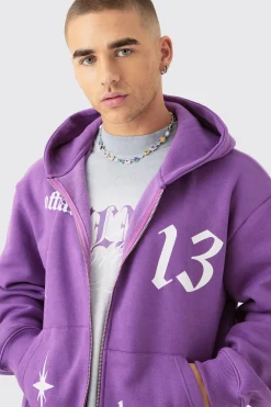 Oversized Boxy Hooded Gusset Short Tracksuit | BoohooMAN UK
