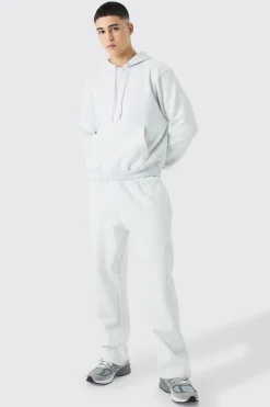 Oversized Boxy Hooded Tracksuit | BoohooMAN UK