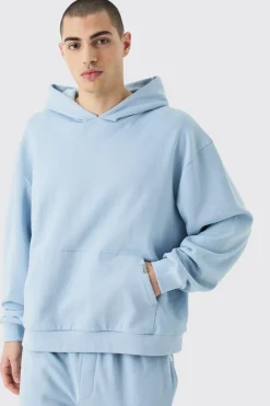 Oversized Boxy Hooded Tracksuit | BoohooMAN UK