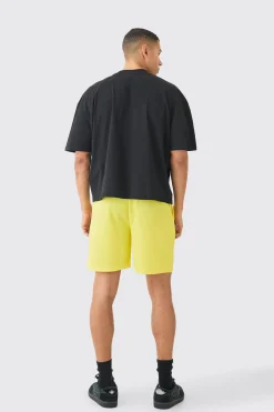 Oversized Boxy Limited T-shirt & Mesh Basketball Shorts Set | BoohooMAN UK