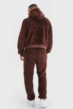 Oversized Boxy Man Embroidery Hoodie | BoohooMAN UK
