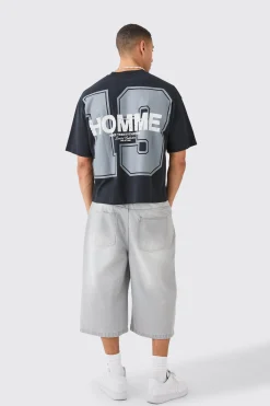 Oversized Boxy Ofcl Graphic Heavyweight T-shirt | BoohooMAN UK