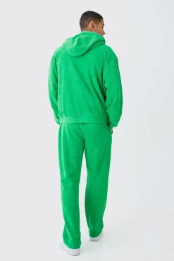 Oversized Boxy Ofcl Towelling Hoodie | BoohooMAN UK