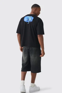 Oversized Boxy Official Skull Graphic T-shirt | BoohooMAN UK