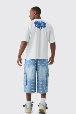 Oversized Boxy Official Skull Graphic T-shirt | BoohooMAN UK