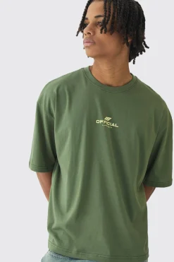 Oversized Boxy Official T-Shirt | BoohooMAN UK