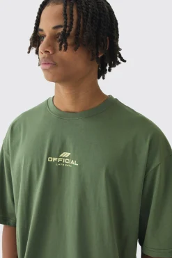 Oversized Boxy Official T-Shirt | BoohooMAN UK