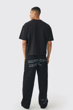 Oversized Boxy Official T-Shirt | BoohooMAN UK