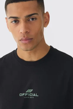 Oversized Boxy Official T-Shirt | BoohooMAN UK