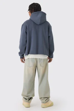 Oversized Boxy Outlaws Large Scale Graphic Hoodie | BoohooMAN UK