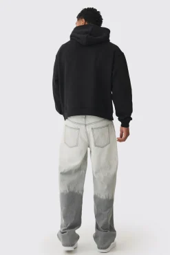 Oversized Boxy Over The Seams Eagle Graphic Hoodie | BoohooMAN UK
