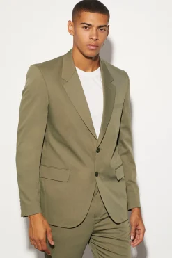 Oversized Boxy Single Breasted Suit Jacket | BoohooMAN UK
