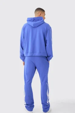Oversized Boxy Spray Wash Homme Hoodie | BoohooMAN UK