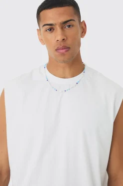 Oversized Boxy Tank | BoohooMAN UK