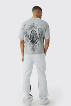 Oversized Boxy Tiger Print T-shirt | BoohooMAN UK