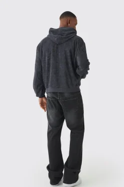 Oversized Boxy Towelling Edition Hoodie | BoohooMAN UK