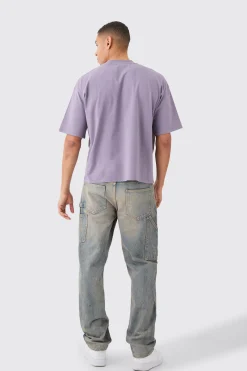 Oversized Boxy Truck Graphic Heavyweight T-shirt | BoohooMAN UK