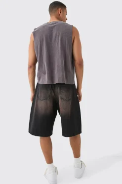 Oversized Boxy Wash Tank | BoohooMAN UK