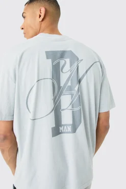 Oversized Boxy Washed Bh Man T-shirt | BoohooMAN UK