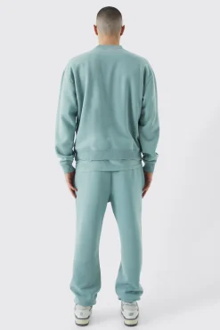 Oversized Boxy Washed Sweatshirt | BoohooMAN UK