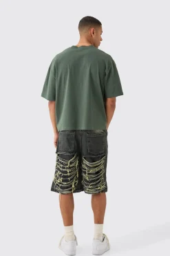 Oversized Boxy Worldwide T-shirt | BoohooMAN UK