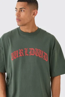 Oversized Boxy Worldwide T-shirt | BoohooMAN UK