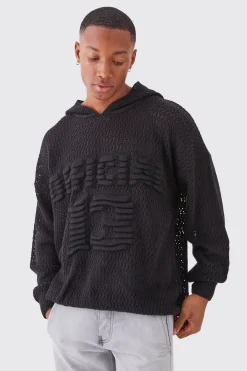 Oversized Branded Hoodie | BoohooMAN UK