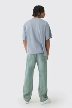 Oversized Britney Spears Boxy Wash License T-Shirt | BoohooMAN UK