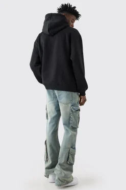Oversized Brooklyn Varsity Hoodie | BoohooMAN UK