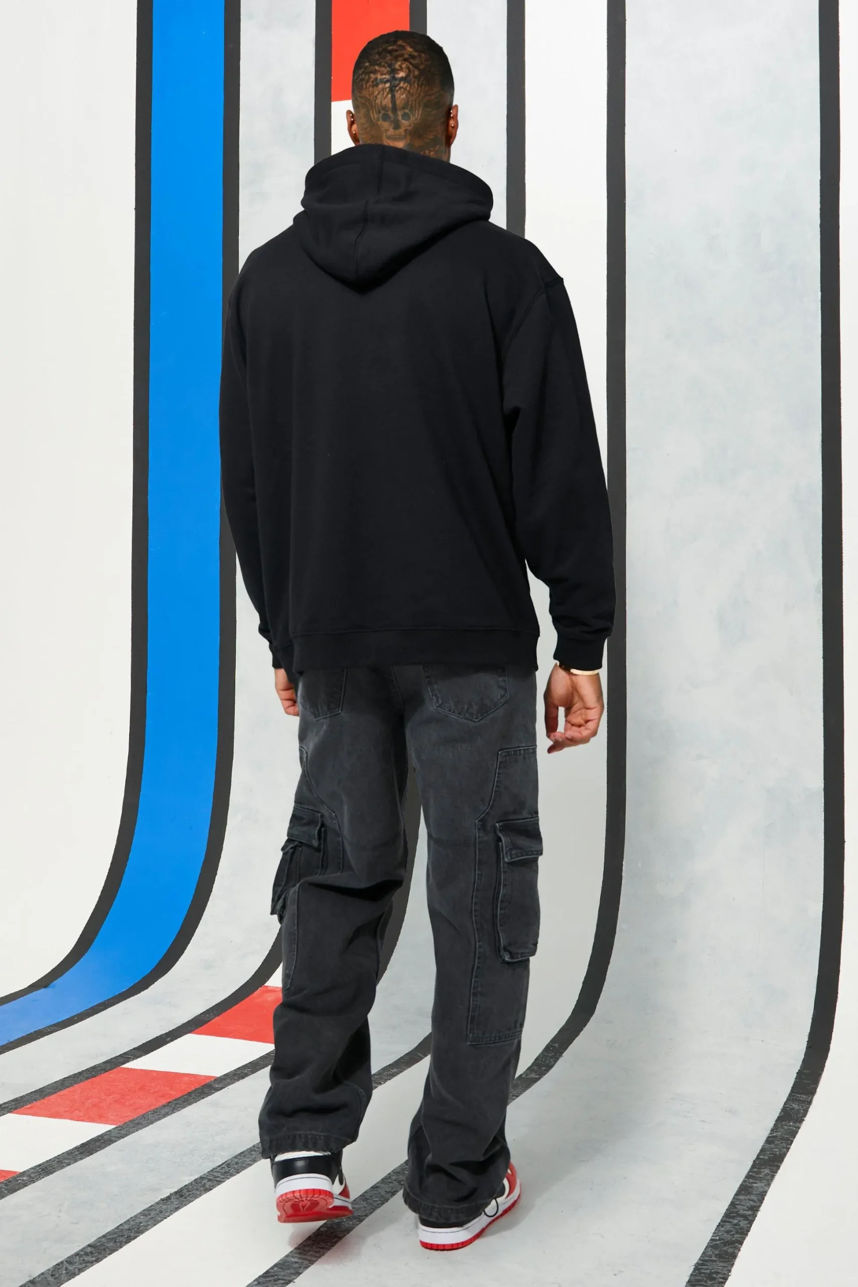 Oversized Car Graphic Hoodie | BoohooMAN UK
