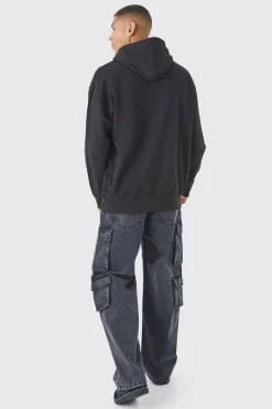Oversized Car Graphic Hoodie | BoohooMAN UK