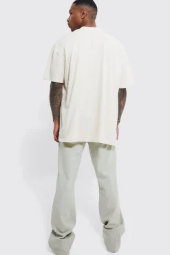 Oversized Chicago Print T-shirt | BoohooMAN UK