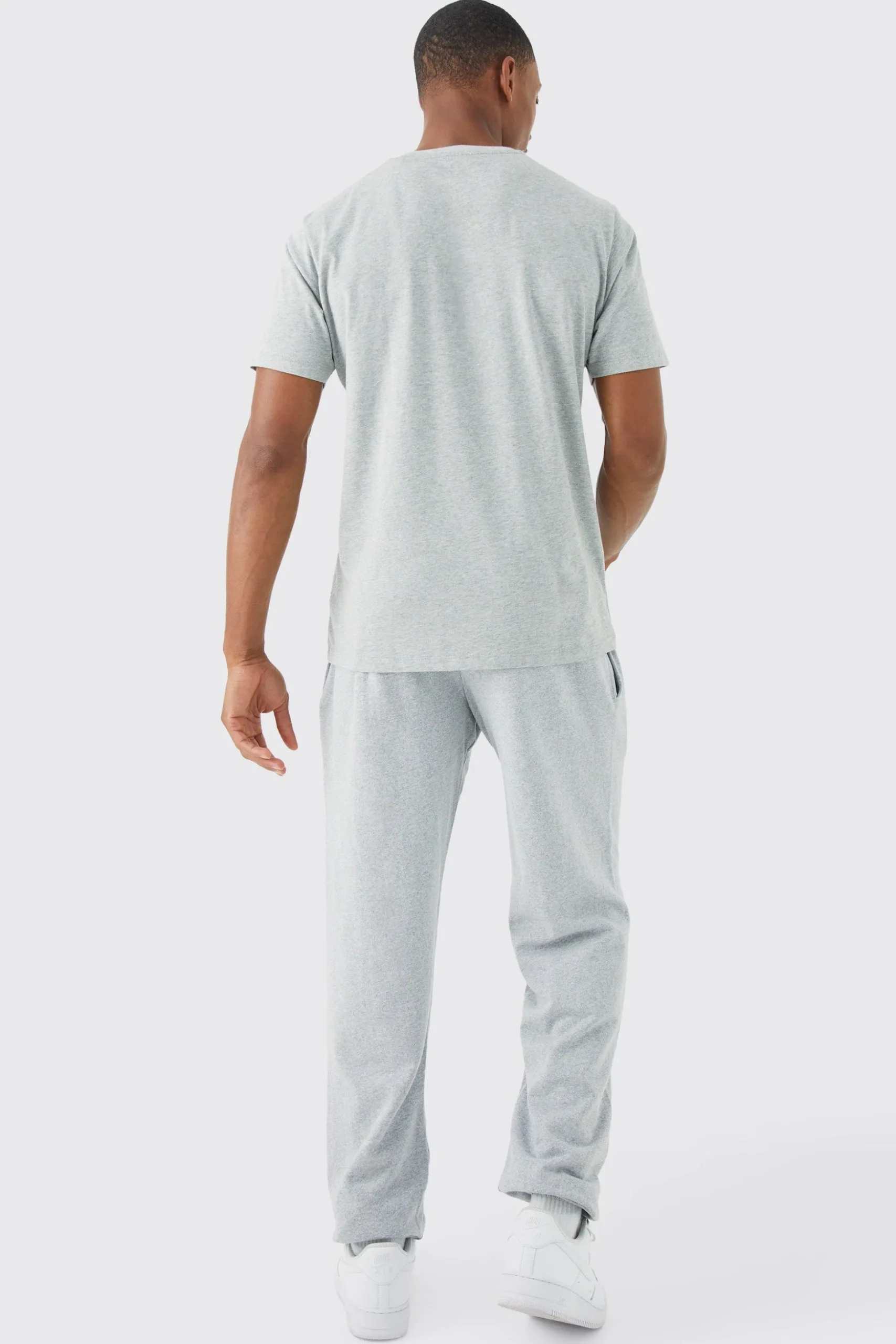 Oversized Chicago Varsity Jogger | BoohooMAN UK