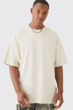 Oversized Copacabana Printed Back Print T-shirt | BoohooMAN UK