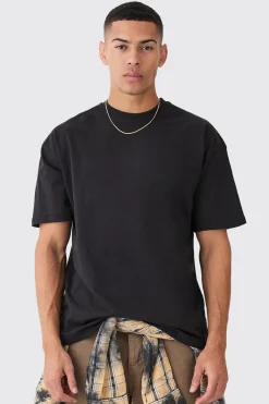 Oversized Crew Neck T-shirt | BoohooMAN UK