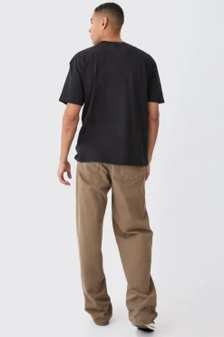 Oversized Crew Neck T-shirt | BoohooMAN UK