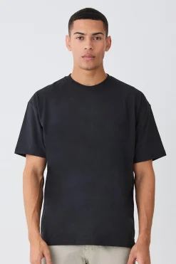 Oversized Crew Neck T-shirt | BoohooMAN UK