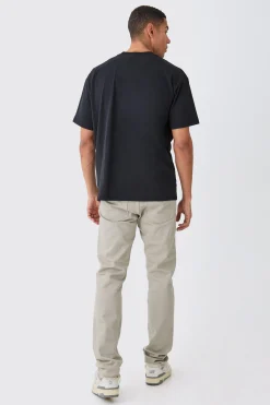 Oversized Crew Neck T-shirt | BoohooMAN UK