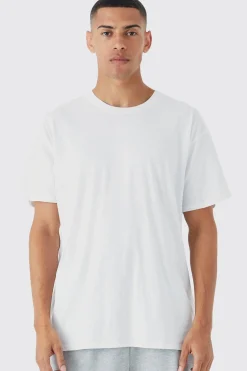 Oversized Crew Neck T-shirt | BoohooMAN UK