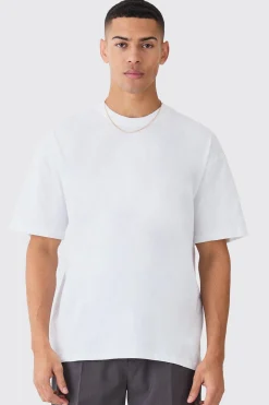 Oversized Crew Neck T-shirt | BoohooMAN UK