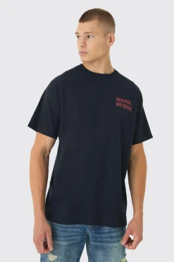 Oversized Deadpool Wolverine License T-Shirt | BoohooMAN UK