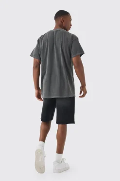 Oversized Disney Bolt License Print T-shirt | BoohooMAN UK