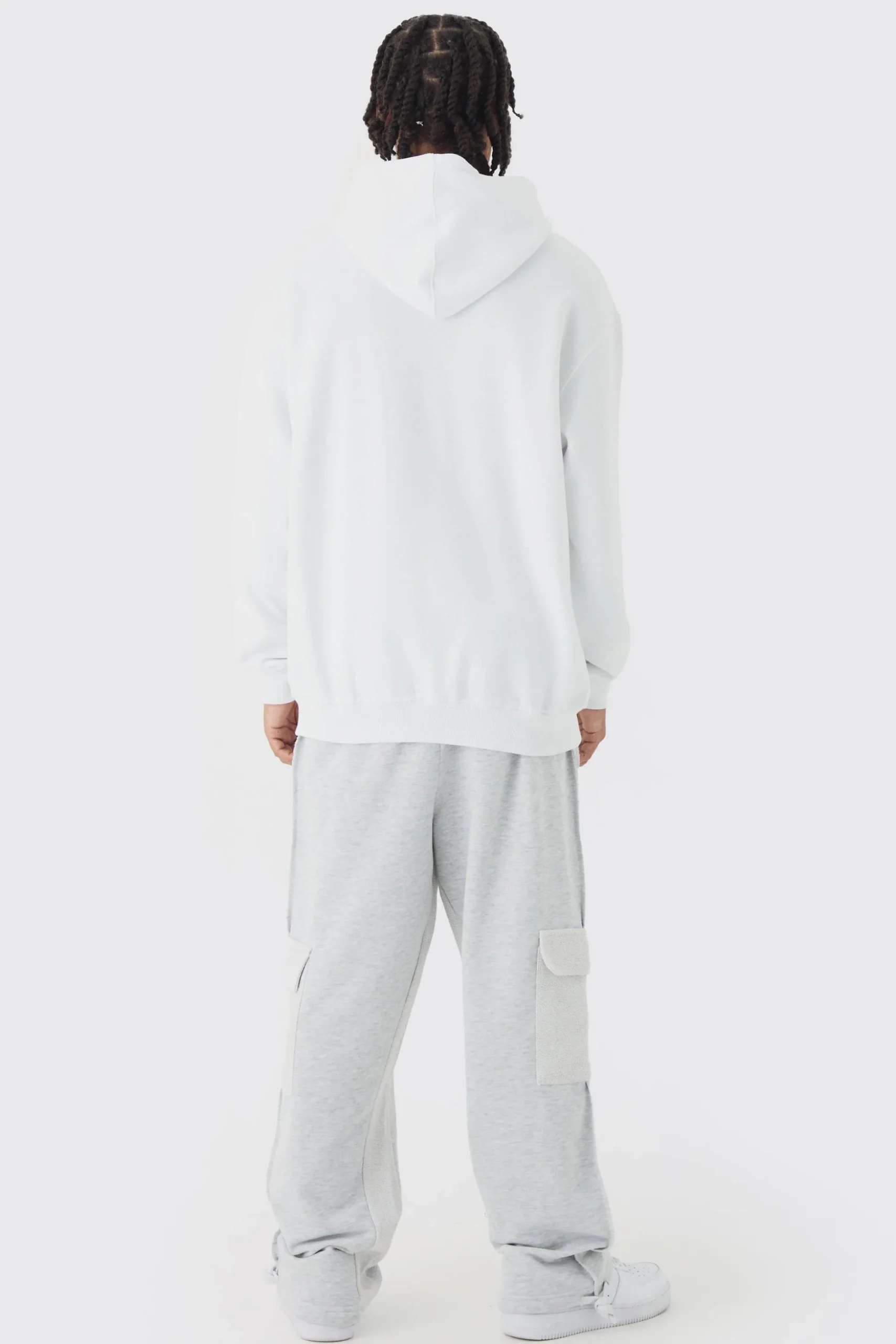 Oversized Disney Donald Duck License Print Hoodie | BoohooMAN UK