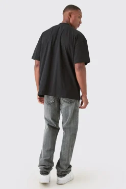 Oversized Disney Maleficent Large Scale License T-shirt | BoohooMAN UK